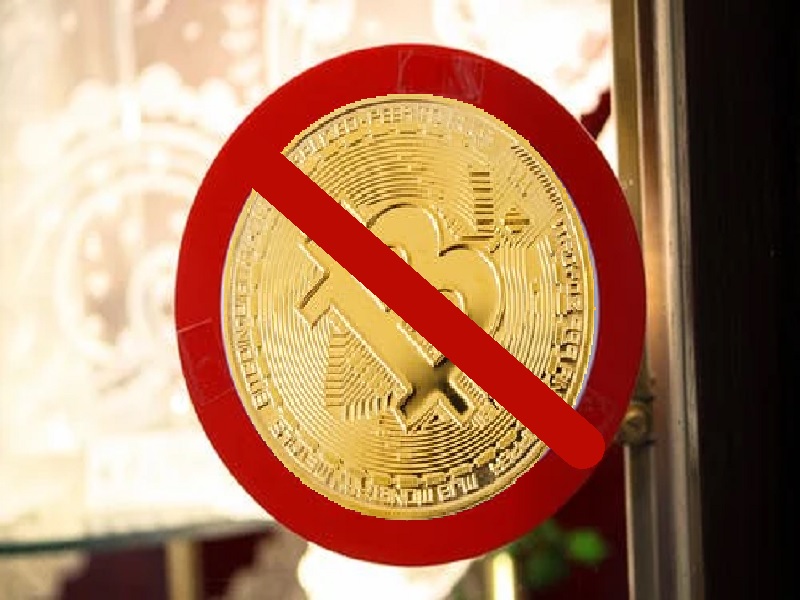 India banned cryptocurrency